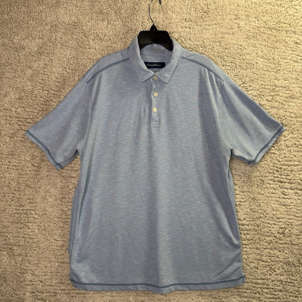 Tommy Bahama Men's XL Button Up Short Sleeve Polo